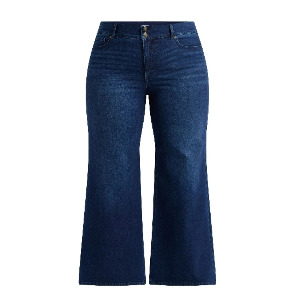sofia by sofia vergara Dark Blue Wide Leg Jeans